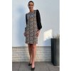 dámské pouzdrové šaty leopard