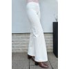 elegantní dámské kalhoty bílé
