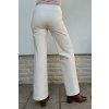 elegantní dámské kalhoty bílé