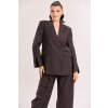 dámské sako podzimní hnědé
