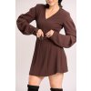 mini šaty imperial hnědé