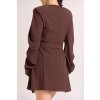 mini šaty imperial hnědé