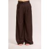 dámské široké kalhoty s páskem