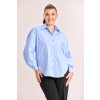 pruhovaná dámská košile oversized