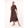elegantní šaty puntíkaté
