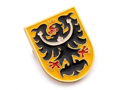 Odznak Slezsko – znak Slezska, slezská orlice.ČESKA REPUBLIKA-ČESKY ODZNAK-PINS CZECH REPUBLIC-Státní symbol ČR