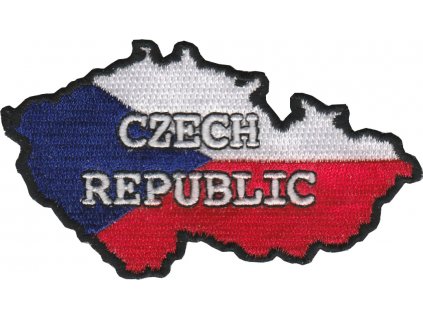 Nášivka - mapa CZECH REPUBLIC