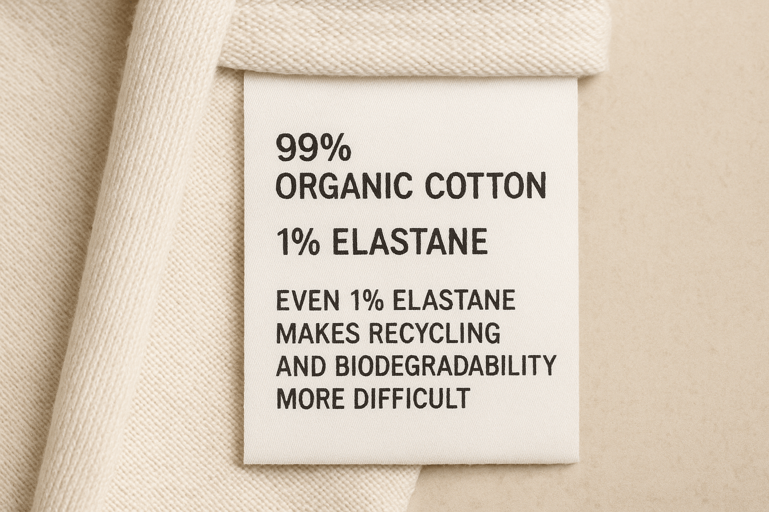 Elastan: Pružné vlákno, tvrdá daň