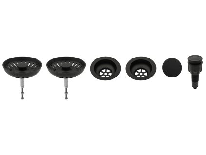 1053834 komponenty pro granit dvoudrez s exc ovladacem cerny plast