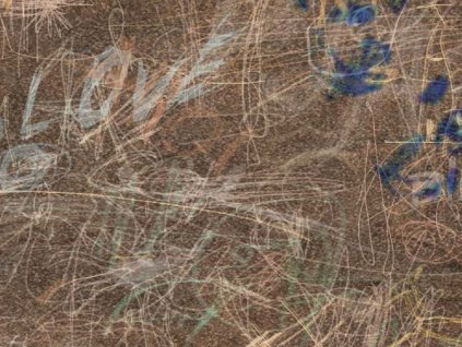 Kompaktní deska pro interiér Fundermax P939 Graffiti, černé jádro