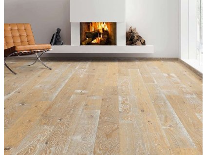 Dřevěná podlaha HARO, dub Atelier Sauvage RETRO, vzor prkno