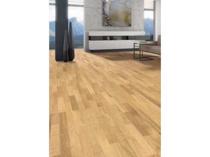 Dřevěná podlaha HARO, dub Standard, vzor parketa Allegro (Povrch broušený/hladký, Povrchová úprava přírodní olej naturaLin plus)