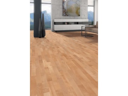Dřevěná podlaha HARO, buk pařený Trend, vzor parketa Allegro