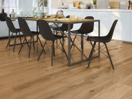 Dřevěná podlaha Weitzer Parkett, dub lively, vzor prkno WP Plank 1800