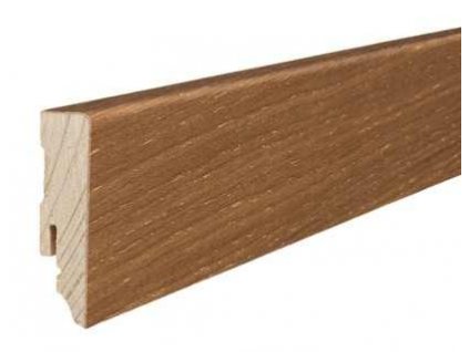 Soklová lišta HARO pro dřevěné podlahy, rozměr 16x58 mm (Kubus), dub kouřený (Povrchová úprava přírodní olej)