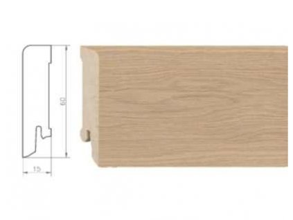 926682 soklova lista weitzer parkett kf60 pro drevene podlahy rozmer 15x60 mm dub kaschmir