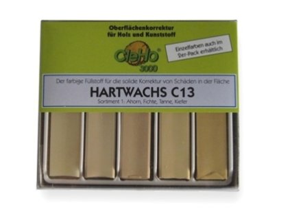 Tvrdý opravný vosk C13 (světlé odstíny např. javor, smrk, jedle a borovice)