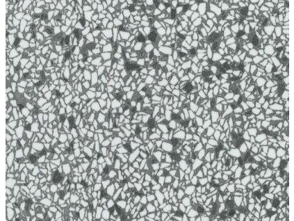 Laminovaná deska Pfleiderer S68039 terrazzo classico černé (Formát 2800 x 2100 mm, Nosný materiál LD MDF Pyroex B1, Struktura deskoviny LD Cenová skupina 7)
