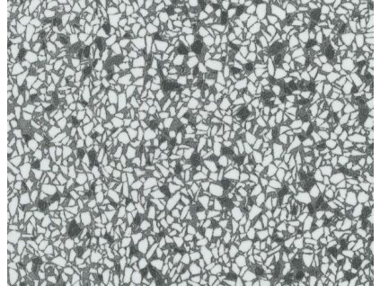 Laminovaná deska Pfleiderer S68039 terrazzo classico černé (Formát 2800 x 2100 mm, Nosný materiál LD MDF Pyroex B1, Struktura deskoviny LD Cenová skupina 7)