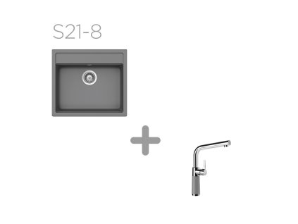 Set SCHOCK S21-8 (Nemo N-100 + SC-540) (Barva (drezy) Asphalt (GAS))