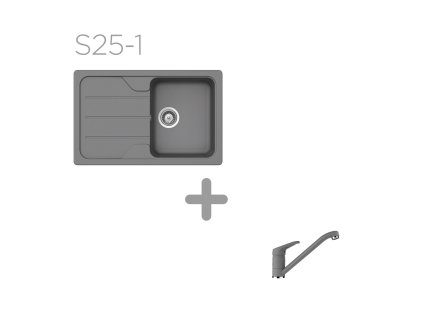 Set SCHOCK S25-1 (Formhaus D-100S + Cosmo) (Barva (drezy) Asphalt (GAS))