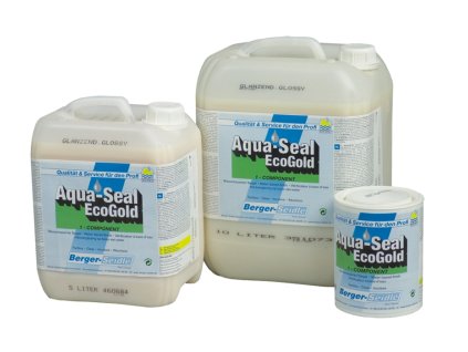 Berger-Seidle Aqua Seal Ecogold, polomat - vodní lak 1 l