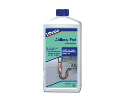 Lithofin Abfluss-Frei,10 x 1 L/Karton