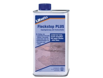 945183 lithofin fleckstop plus impregnace s pripravkem pro prohloubeni barev 5000 ml