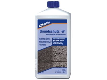 Lithofin Grundschutz >W< - impregnace 5000 ml