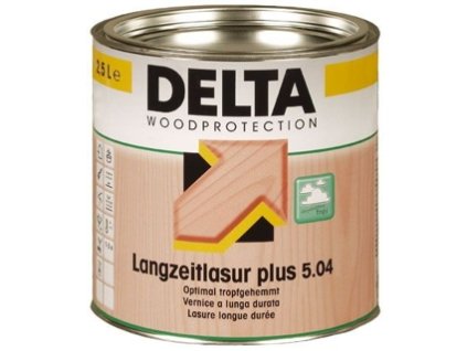 Lazura na dřevo DELTA Langzeitlasur plus 5.04, pigmentovaná, 1 l