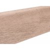 Soklová lišta HARO pro designové podlahy, rozměr 19x58 mm, dub pískový