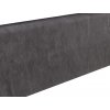 Soklová lišta HARO pro designové podlahy, rozměr 19x58 mm, břidlice Anthrazit