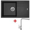 Sinks LINEA 780 N (Varianta Sinks LINEA 780 Metalblack + Mix 3 P GR)