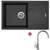 Sinks LINEA 780 N (Varianta Sinks LINEA 780 Metalblack + Mix 3 P GR)