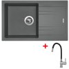 Sinks LINEA 780 N (Varianta Sinks LINEA 780 Metalblack + Mix 3 P GR)