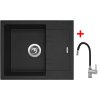 Sinks LINEA 600 N (Varianta Sinks LINEA 600 Metalblack + Mix 3 P GR)