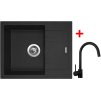 Sinks LINEA 600 N (Varianta Sinks LINEA 600 Metalblack + Mix 3 P GR)