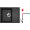 Sinks LINEA 600 N (Varianta Sinks LINEA 600 Metalblack + Mix 3 P GR)