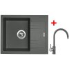 Sinks LINEA 600 N (Varianta Sinks LINEA 600 Metalblack + Mix 3 P GR)