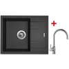 Sinks LINEA 600 N (Varianta Sinks LINEA 600 Metalblack + Mix 3 P GR)
