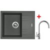 Sinks LINEA 600 N (Varianta Sinks LINEA 600 Metalblack + Mix 3 P GR)