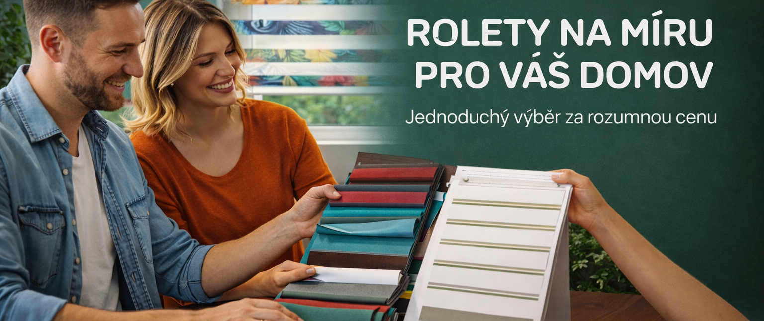 Široká nabídka rolet