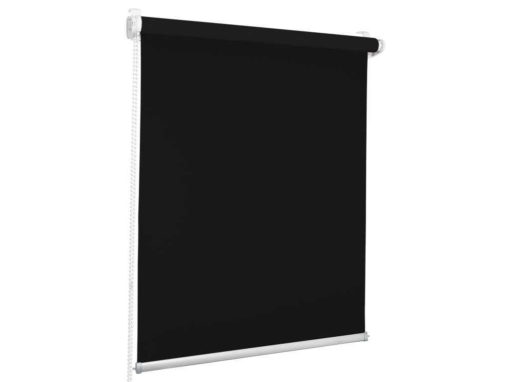Roleta Midi Blackout Černá 1