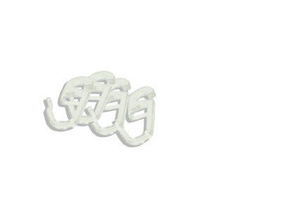 vyr 891PVC bezbarvy hacek