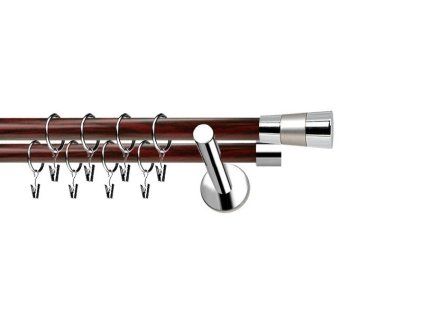 vyr 2062 Moderni extra 19mm nerez mahagon Doris
