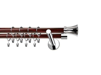 vyr 2075 Moderni extra 19mm nerez mahagon Monaco