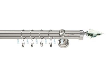 vyr 2496 S drazkou plus 25 19mm chrom Veneto crystal