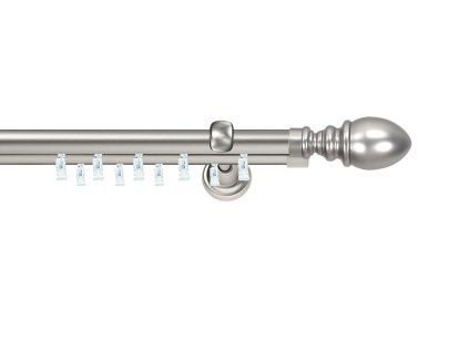 vyr 2561 S drazkou 25 25mm chrom Oval