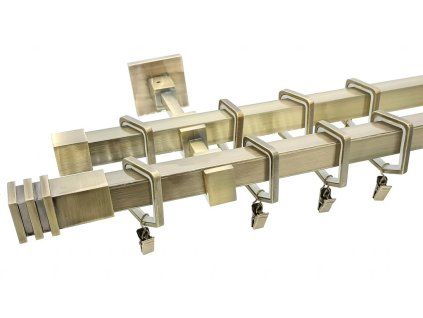 vyr 2980 garnyze dvourade bronx mosaz antik