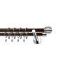 vyr 2127 Moderni extra 19mm nerez wenge Knoflik